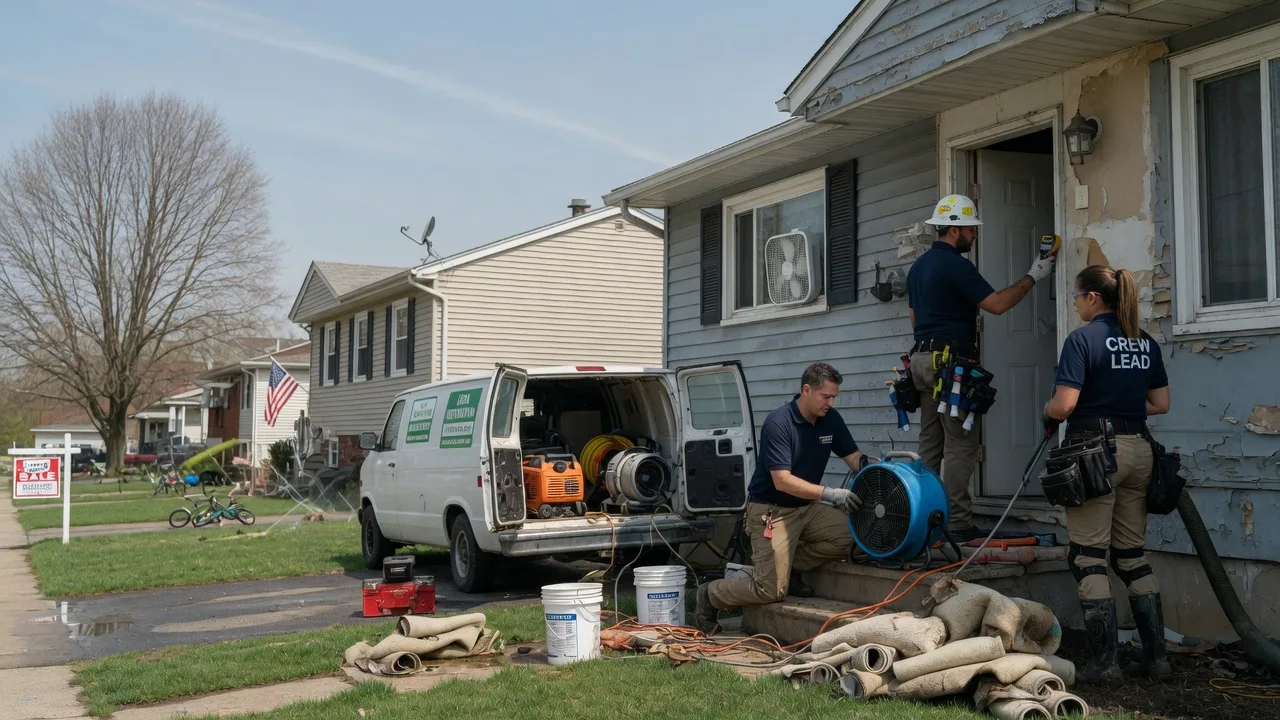 Flood Cleanup in Carpentersville, IL near me